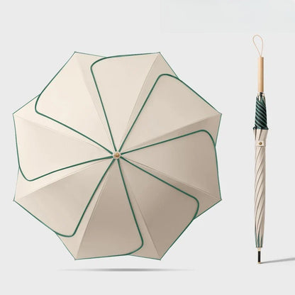 Stormproof paraplu met versterkte baleinen
