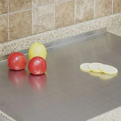 Snijplank met afvoergoot voor sap