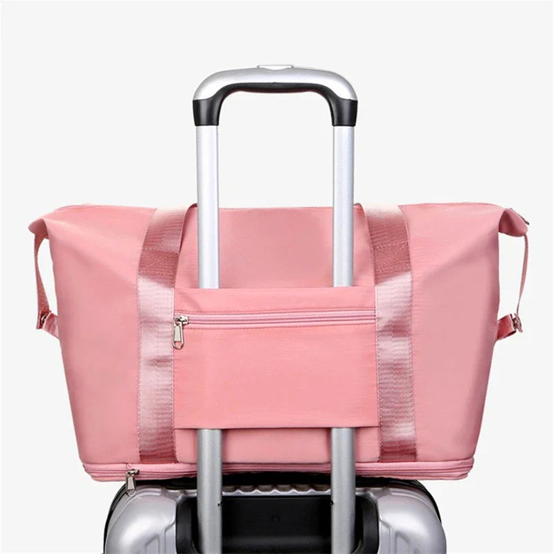 Stoffen draagtas met trendy design