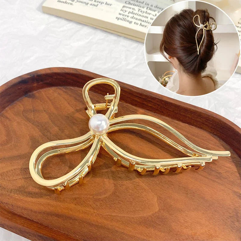 Set haaraccessoires met scrunchies en clips