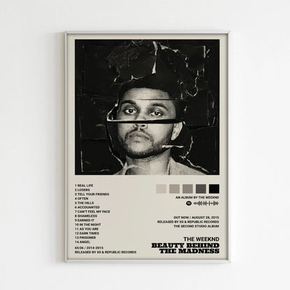 Kinderkamer poster met alfabet of cijfers