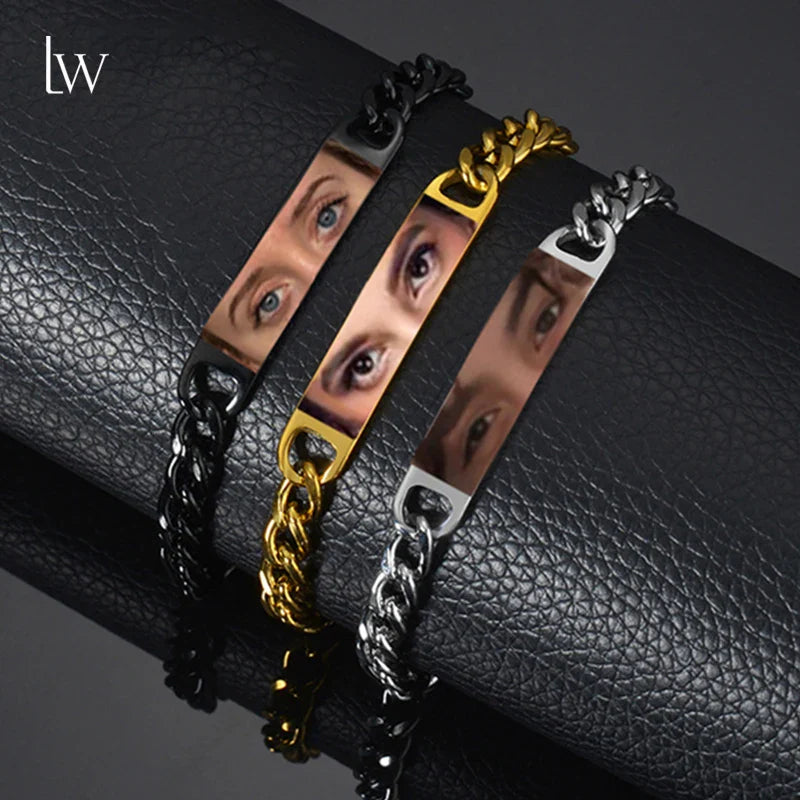 Armband met gravure van datum of naam