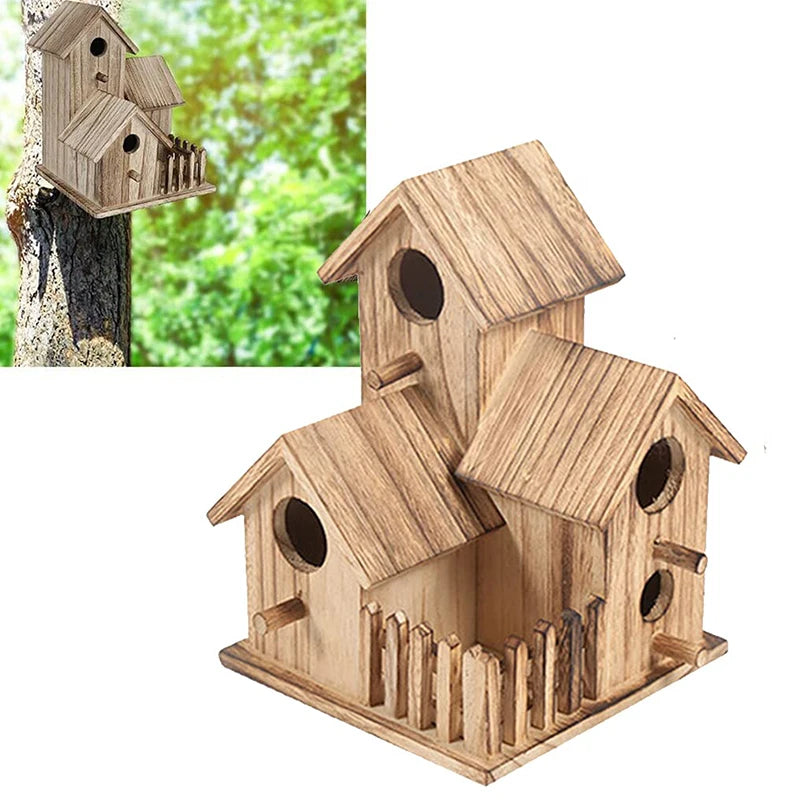 Welkoop vogelhuisje extra groot – Voor meerdere gasten