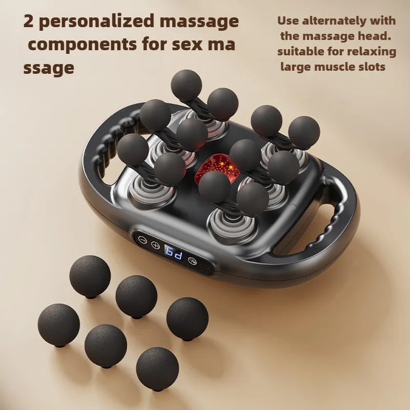 Massage gun met intensiteitsregeling – Naar wens instelbaar