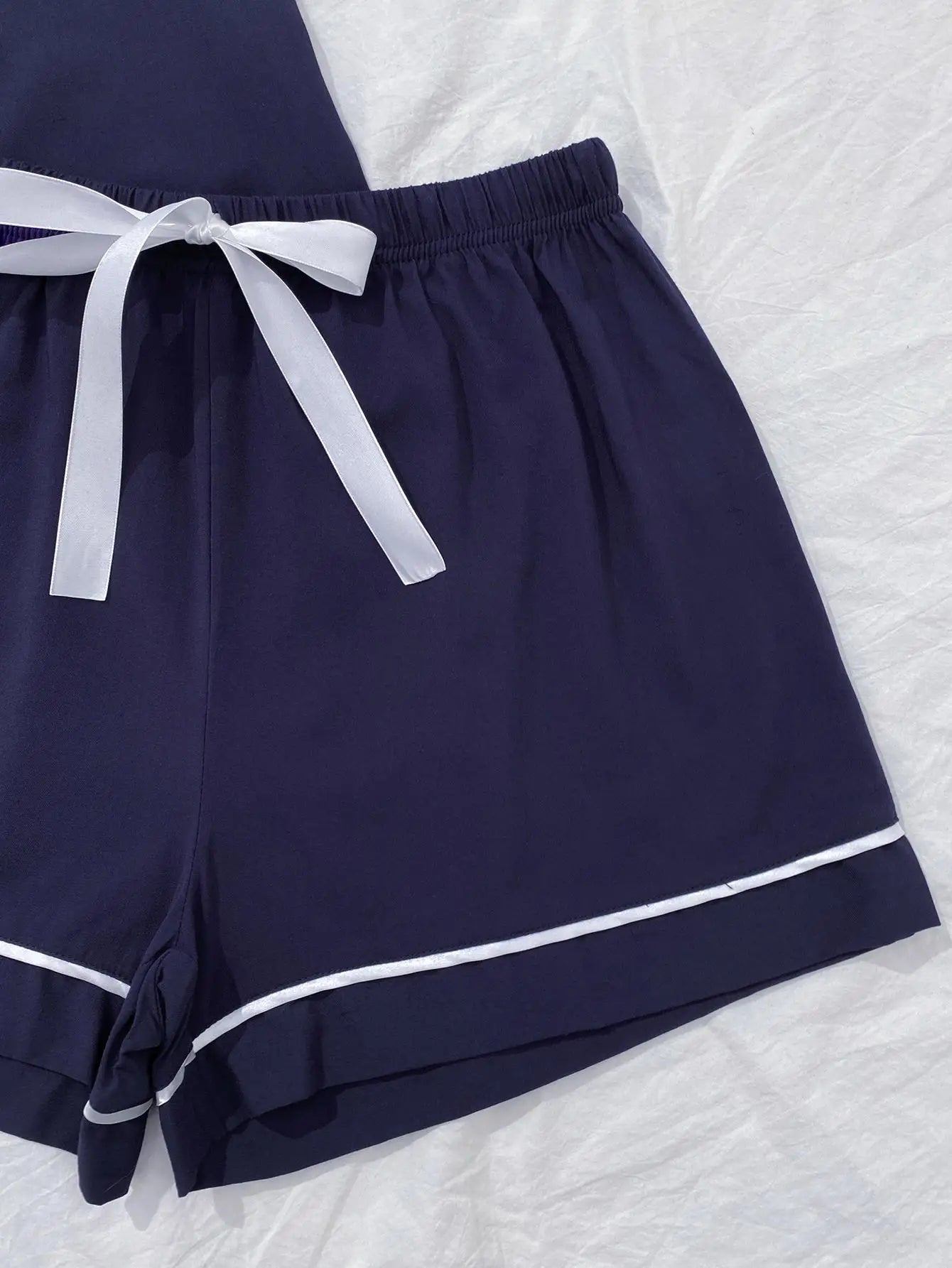 Dames pyjama katoen met stretch