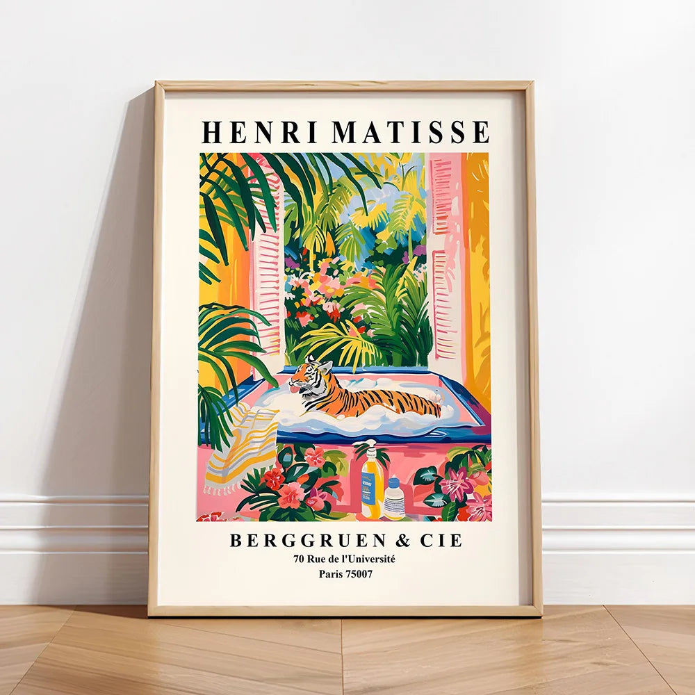 Poster van zeelandschap of duinen
