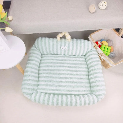 Hondenmand groot - Striped Comfort voor rustige nachten