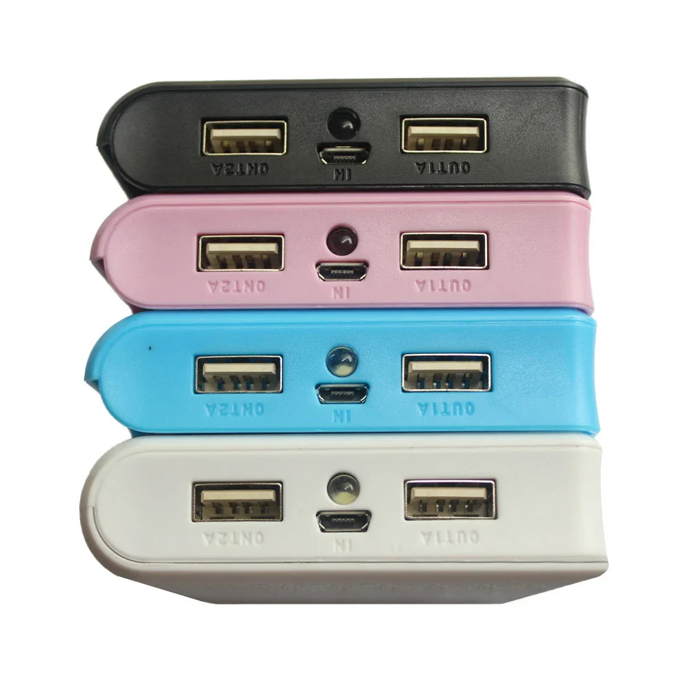 Draadloze powerbank met dubbele spoel