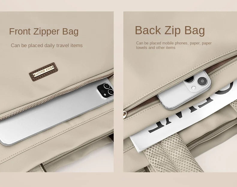 Heren laptop tas met extra versteviging – Robuust en betrouwbaar