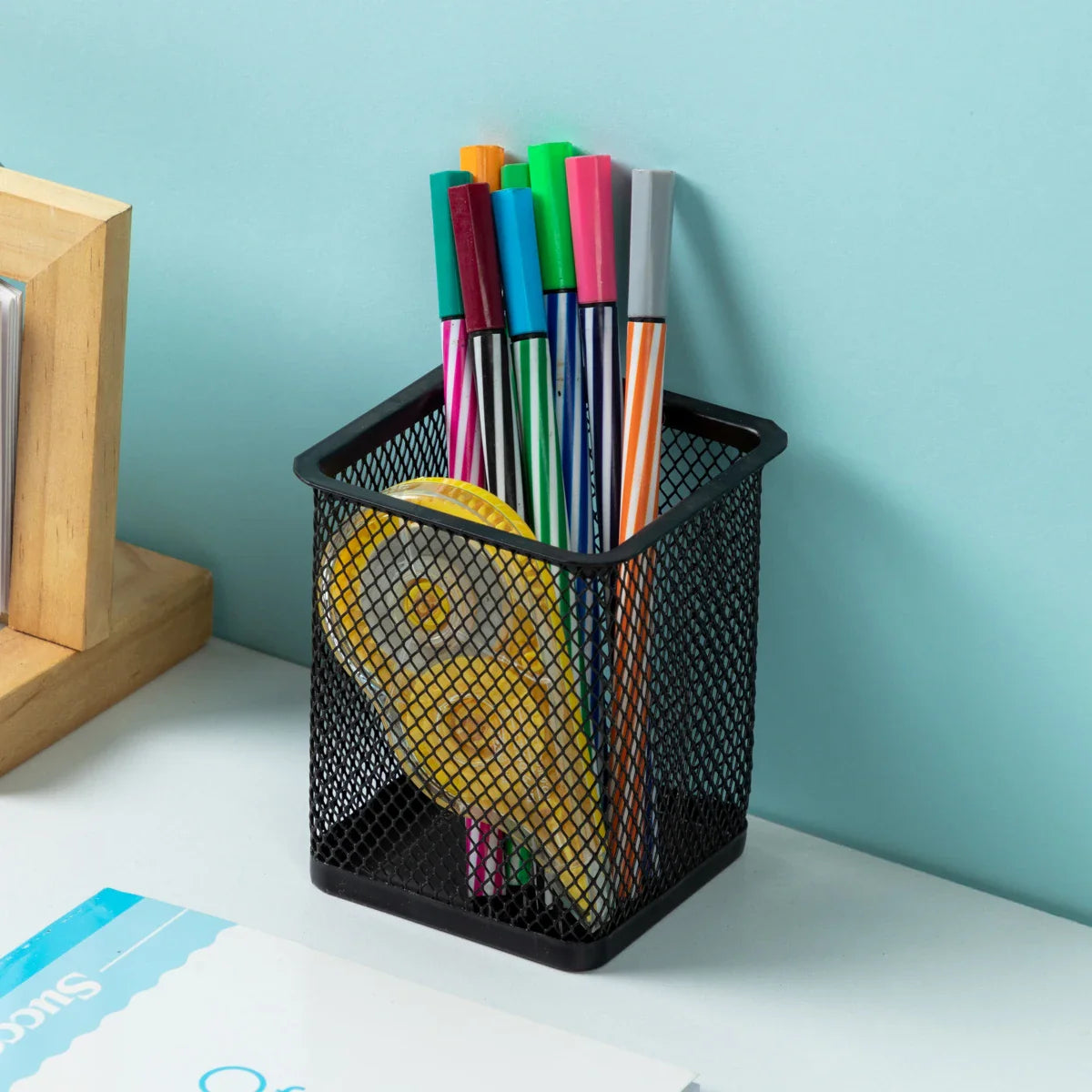 Slimme desk organiser met verstelbare indeling