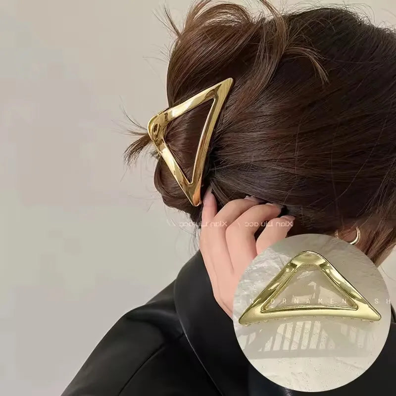 Gekleurde haarclips met retro uitstraling