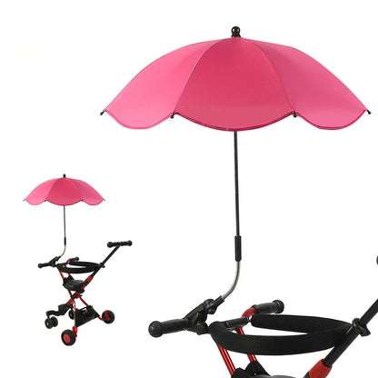 Kinderparaplu van Kruidvat in felle kleuren