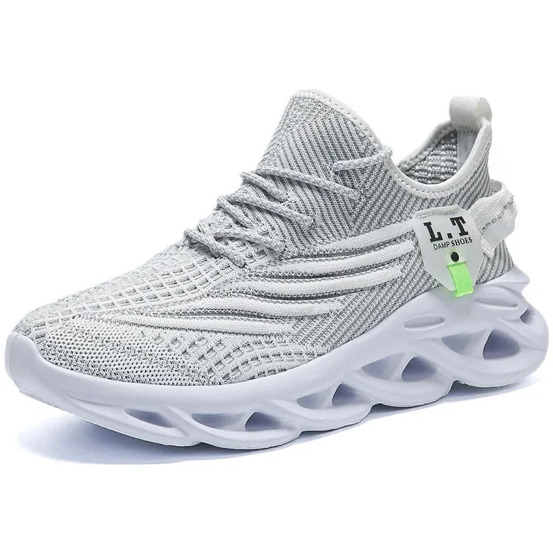 Heren schoenen met flexibele rubberzool