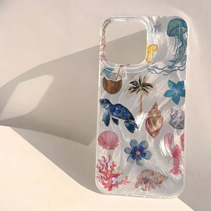 Anti-slip telefoon hoesje met stijlvolle textuur