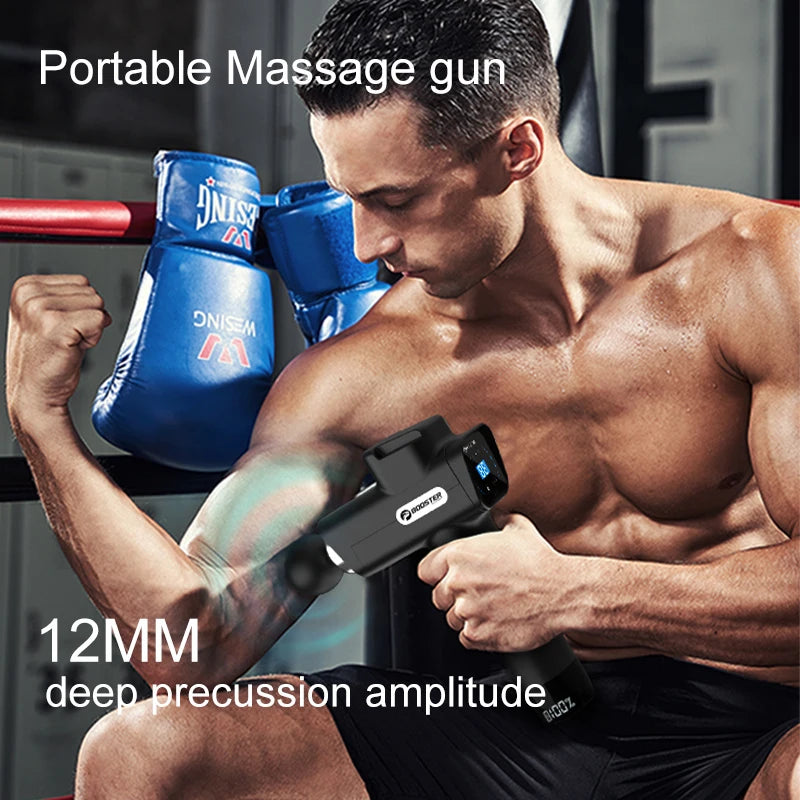 Massage gun met reiskoffer – Handig mee te nemen