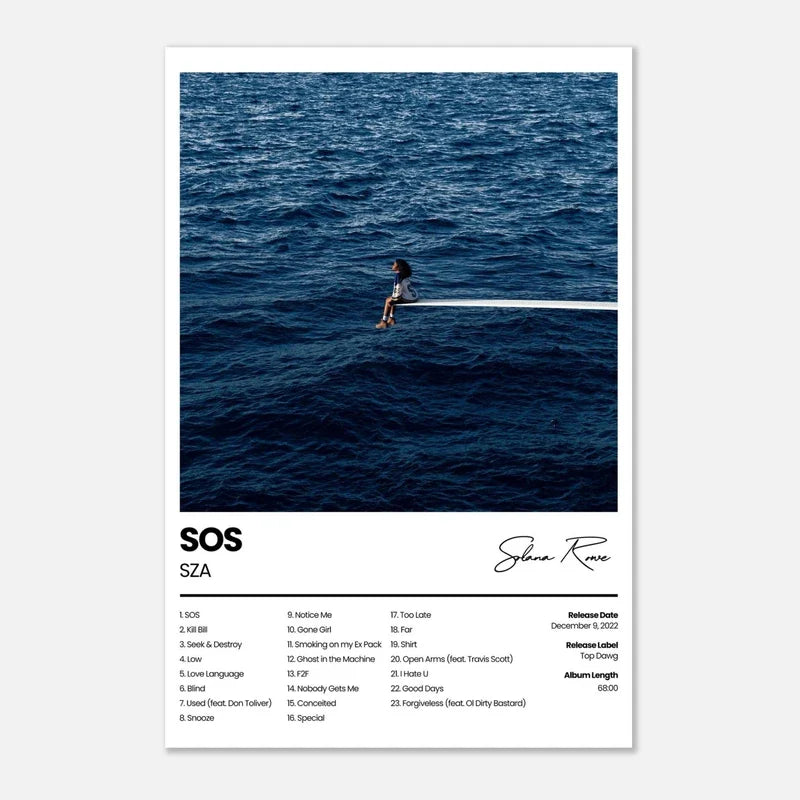 Set posters in botanische stijl