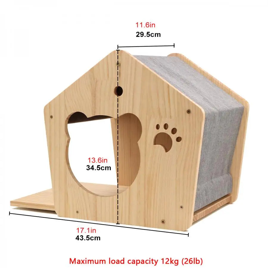 Design kattenmeubel met krabvlak – Functioneel kunstwerk