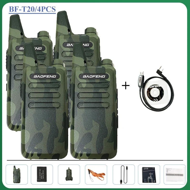 Professionele walkie talkie met kanaalbeveiliging