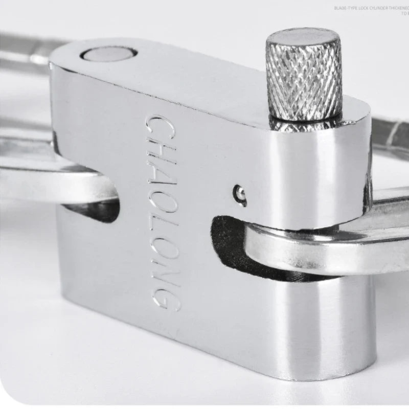 Abus slot met zware ketting – Professionele beveiliging