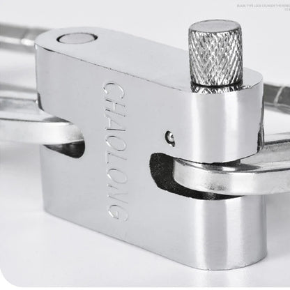 Abus slot met zware ketting – Professionele beveiliging