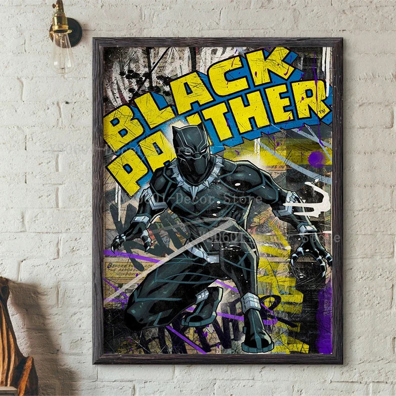 Set posters in botanische stijl
