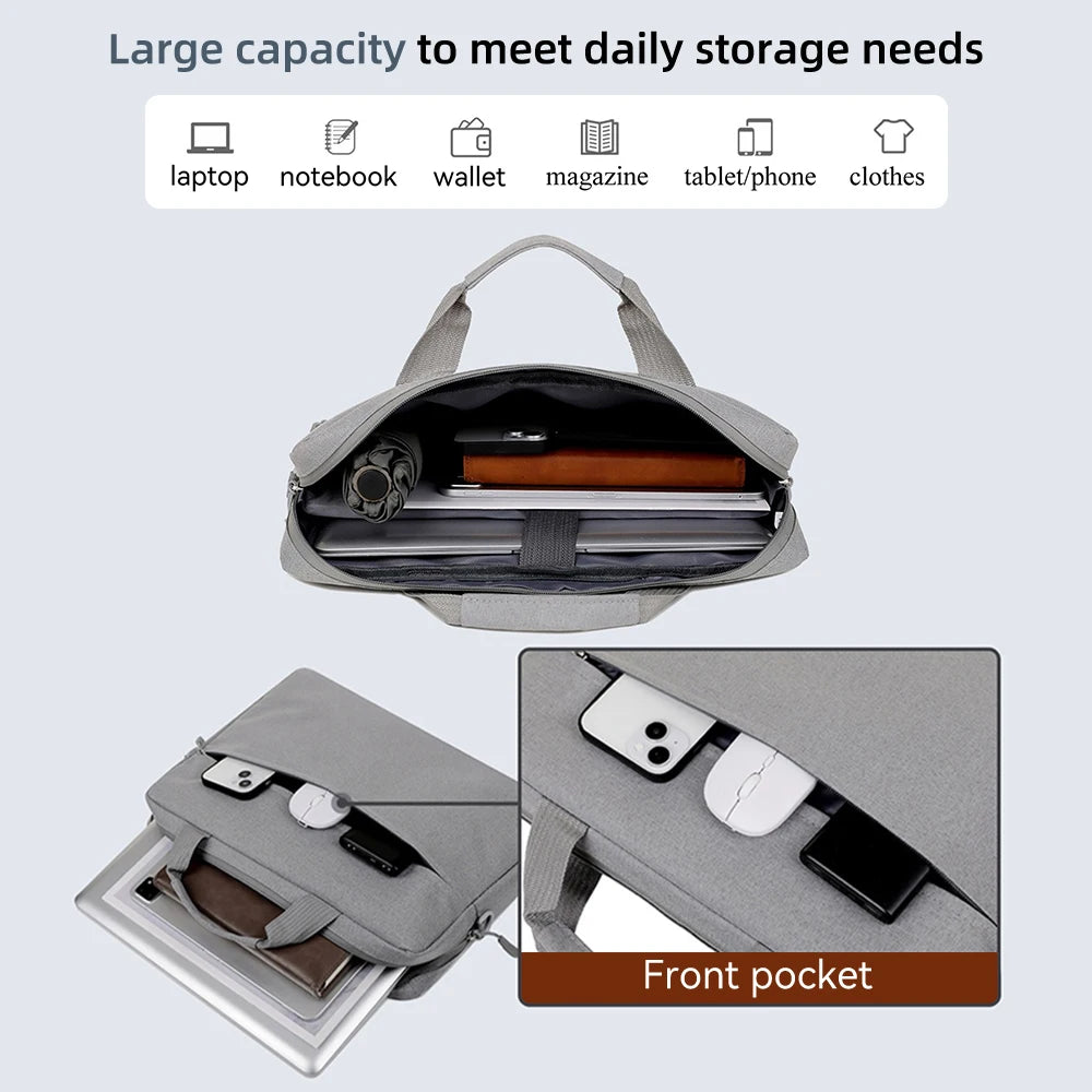 Laptoptas met geïntegreerd kabelmanagement – Opladen zonder rommel