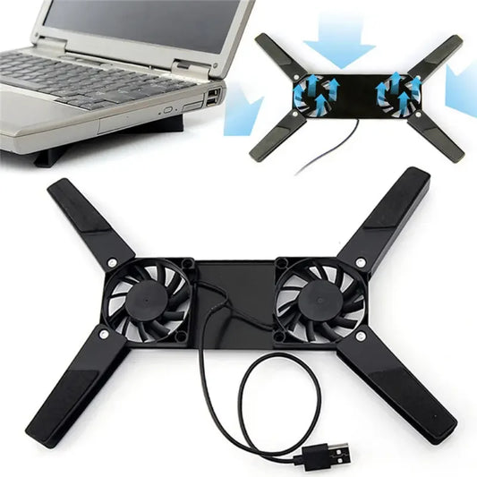 Compacte laptop standaard voor op reis