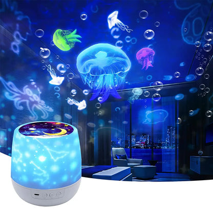 Bluetooth projector sterrenhemel met white noise