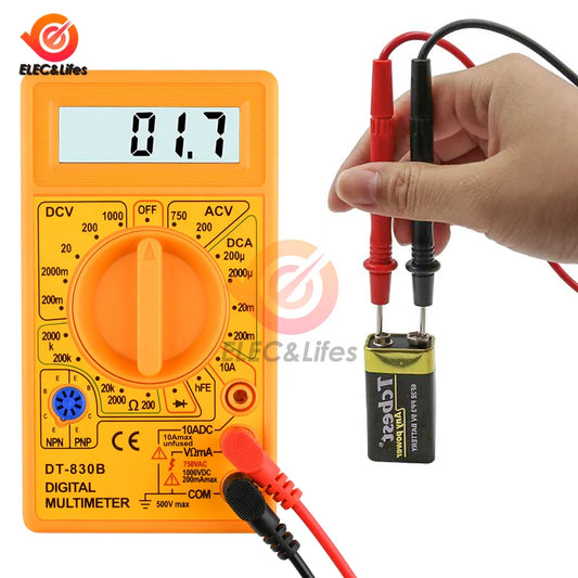 Multimeter met dubbel geïsoleerde behuizing
