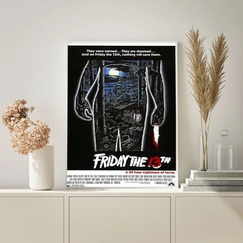 Poster met bospad of natuurpad