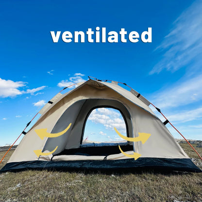 Pop-up tent voor 2 personen – Snel en makkelijk
