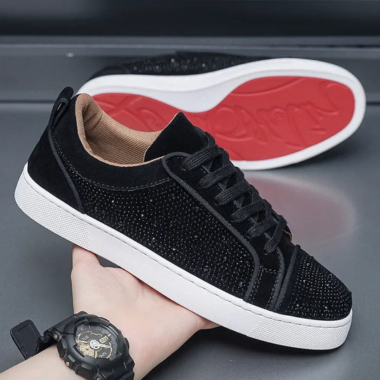 Zomerse schoenen heren met suède afwerking