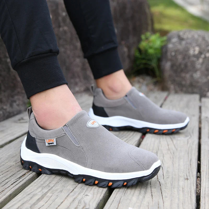 Heren schoenen zonder veters in luchtige stijl