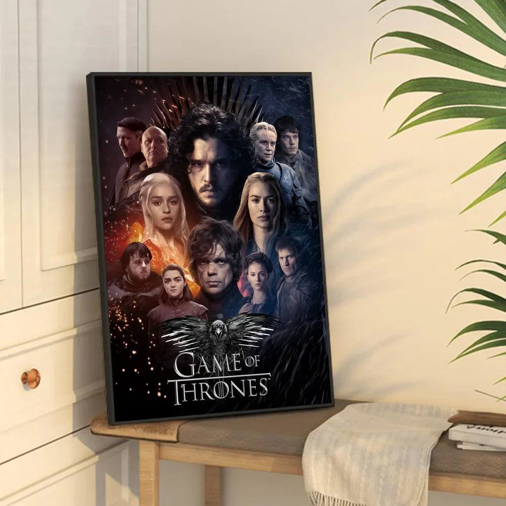 Artistieke posters voor woonkamer en hal