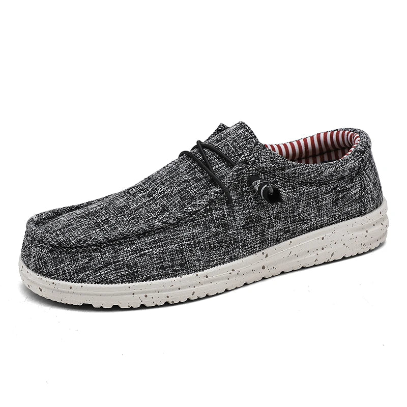 Heren schoenen met flexibele rubberzool