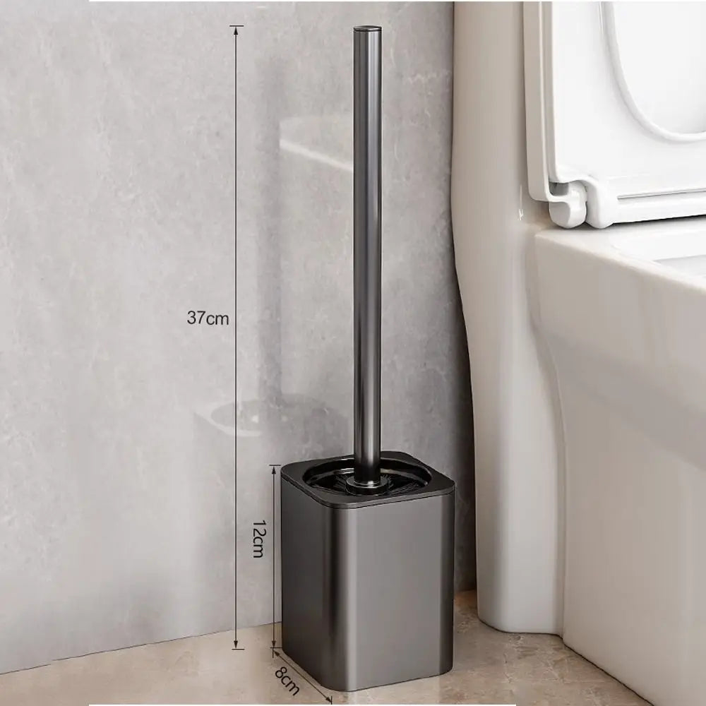 Compacte toiletborstel voor kleine ruimtes – Functioneel en stijlvol