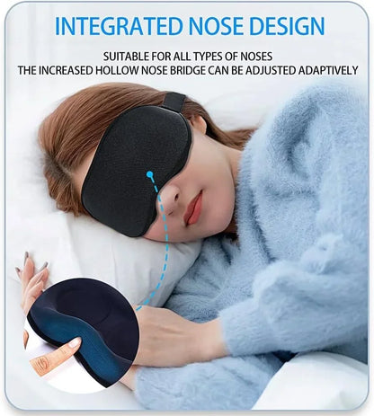 Slaapmasker met ademend mesh materiaal