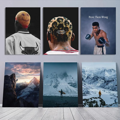 Posterset voor harmonieuze wand