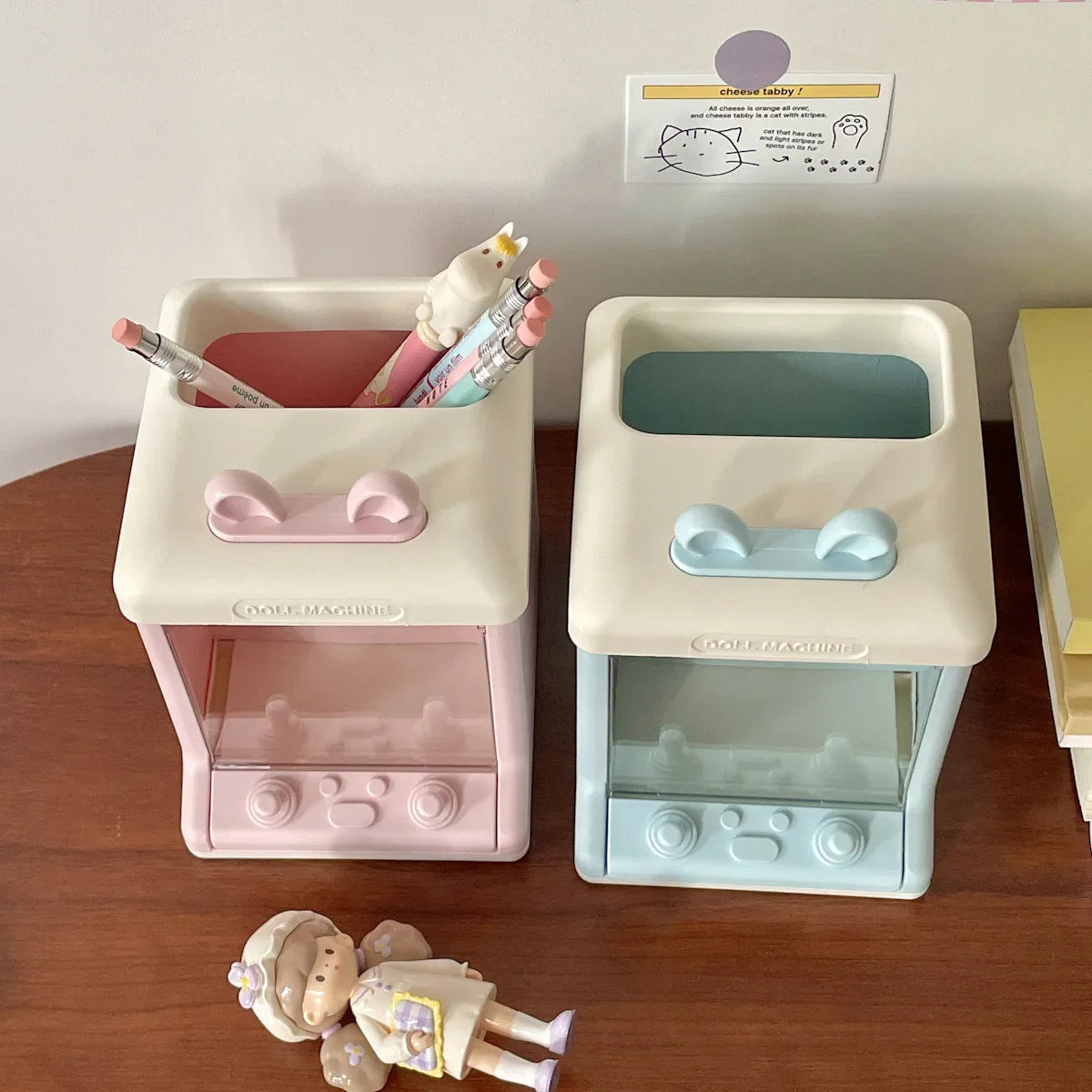 Verticale desk organiser – Voor mappen en brieven
