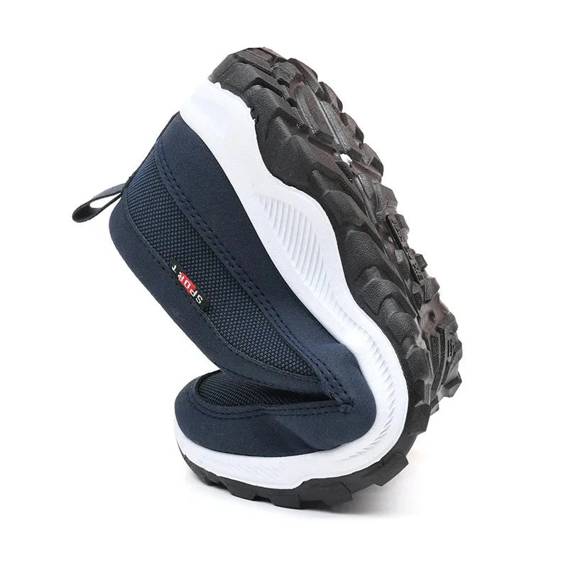 Lichte linnen sneakers voor heren