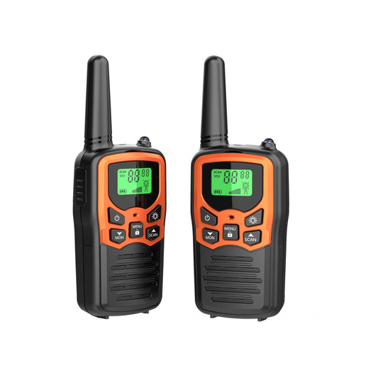 Walkie talkie kinderen met dierenprint