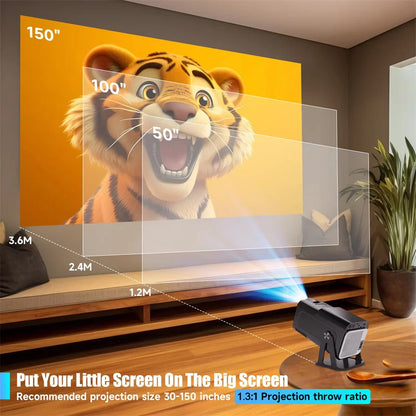 Projector met ingebouwde speakers