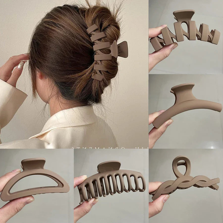 Luxe haarklem met matte afwerking