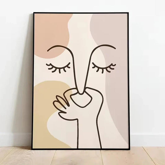 Poster met typografie – Eenvoudig en krachtig