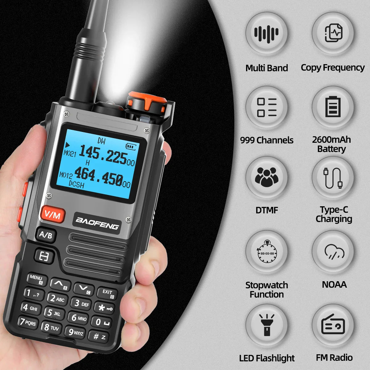 Intertoys walkie talkie met vrolijke geluiden