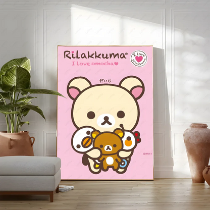 Posters met marmeren textuur en gouden accenten