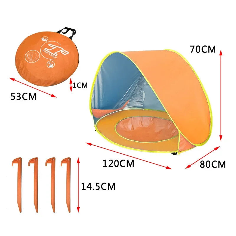 Pop up tent met muskietennet – Geen last van insecten
