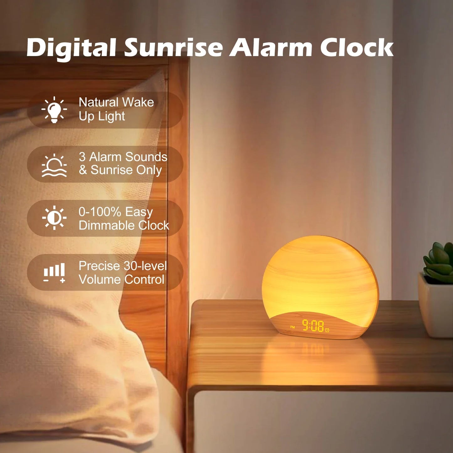 Wake up light met energiebesparing – Licht én zuinig