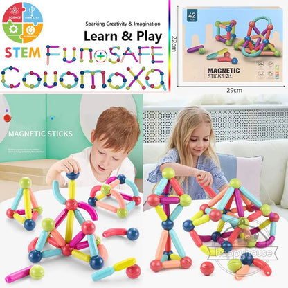 Intertoys magnetische blokken – Voor creatief bouwen
