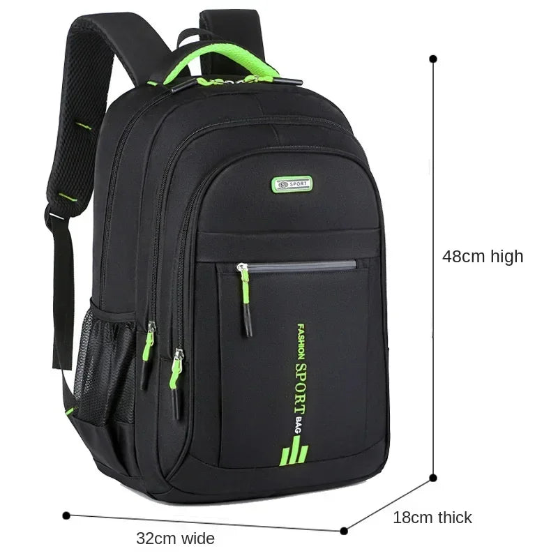 Moderne rugzak als handbagage met laptophouder